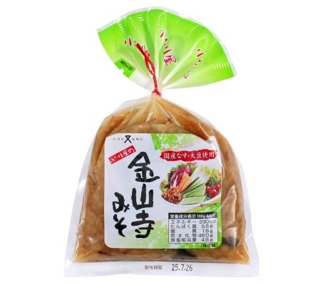 金山寺みそ(甘口)巾着袋180g