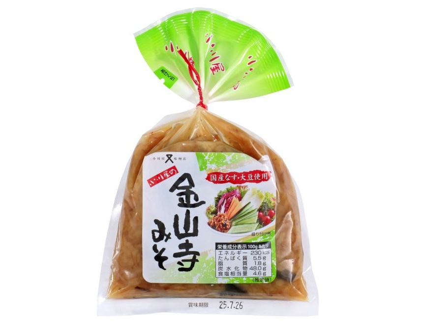 金山寺みそ(甘口)巾着袋180g